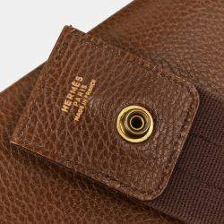 Pre Owned حقيبة هيرمس تساكو كتف كورشفال مارون فونسي