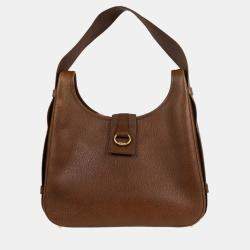 Pre Owned حقيبة هيرمس تساكو كتف كورشفال مارون فونسي