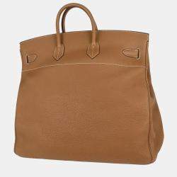 Pre Owned حقيبة هيرمس هوت آ كوروا 50 توريلون كليمنس ذهبي