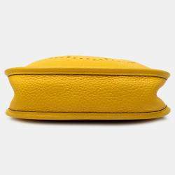 Pre Owned Hermes Yellow Clemence Amazone Evelyne TPM 16