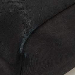 Pre Owned حقيبة هيرمس هيرباغ 39 توال أسود وقماش جلد فاش