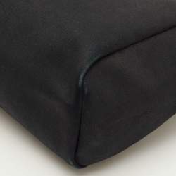 Pre Owned حقيبة هيرمس هيرباغ 39 توال أسود وقماش جلد فاش