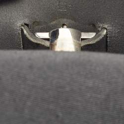 Pre Owned حقيبة هيرمس هيرباغ 39 توال أسود وقماش جلد فاش