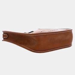 Pre Owned Hermes Brown Barenia Evelyne TPM 16
