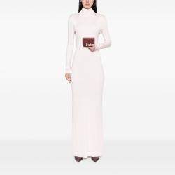 Pre Owned Hermes Pink Red Clemence Constance Slim Wallet