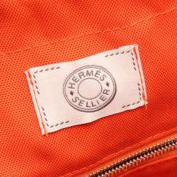 Pre Owned حقيبة هيرمس ساك دي بانزاج توال سوداء للزينة