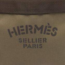 Pre Owned حقيبة هيرمس ساك دي بانزاج توال سوداء للزينة