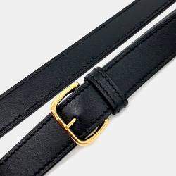 Pre Owned Hermes Black Leather della Cavalleria Mini