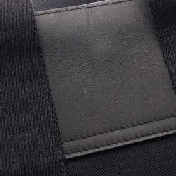 Pre Owned Hermes Black Toile and Swift Valparaiso PM