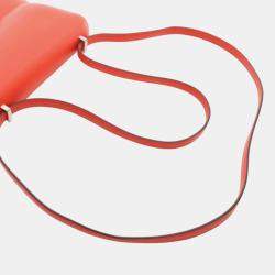 Pre Owned Hermes Orange Mini Swift Marble Constance 18