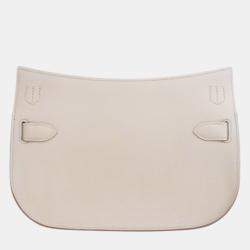 Pre Owned Hermes White Mini Evercolor Jypsiere