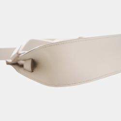 Pre Owned Hermes White Mini Evercolor Jypsiere