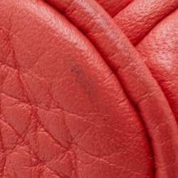 Pre Owned Hermes Birkin 35 Palladium Finish Rose Lipstick Togo Leather Tote