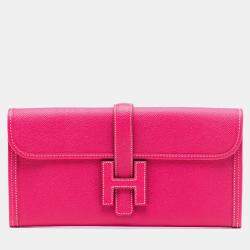 Pre Owned Hermes Pink Swift Jige Elan 29