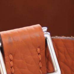 Pre Owned Hermes Orange Clemence Picotin Lock 18