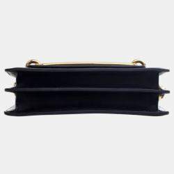 Pre Owned Hermes Black Mini Evercolor Sac Roulis 18