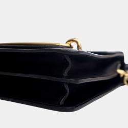 Pre Owned Hermes Black Mini Evercolor Sac Roulis 18