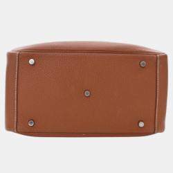 Pre Owned Hermes Brown Clemence Lindy 26