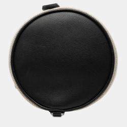 Pre Owned Hermes Black, Grey Toile Negonda Recif MM Backpack