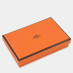 مملوكة مسبقًا Hermes Calvi Duo Verso Nata / Jaune Poussin Epsom