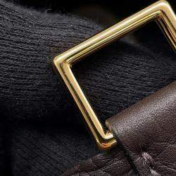 Pre Owned Hermes Picotin Lock Casaque2 18 Black/Macassar/Beige Marfa Taurillon Clemence