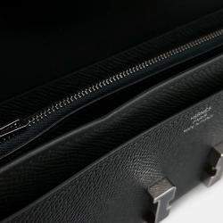 Pre Owned Hermes Constance To Go Vert Mangrove Epsom