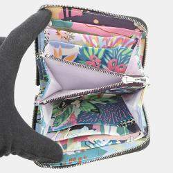 Pre Owned Hermes Azap Compact Silk In Black Epsom