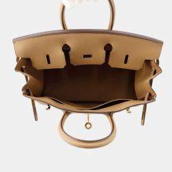 Pre Owned Hermes Birkin Biscuit Swift Leather Size 25