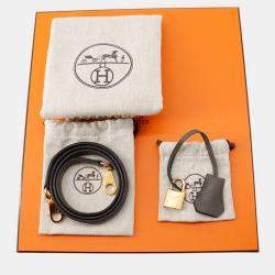 Pre Owned Hermes Kelly Retourne Etain Togo Leather Size 25