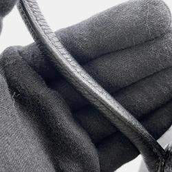 Pre Owned Hermes Garden Party Black Negonda Leather Size Pm