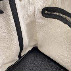 Pre Owned Hermes Garden Party Black Negonda Leather Size Pm