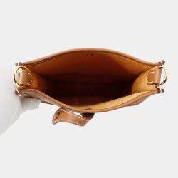 Pre Owned Hermes Evelyne Long Gold Taurillon Clemence Size Tpm