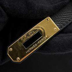 Pre Owned Hermes Birkin Black Epsom Size 30