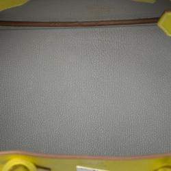 مملوكة مسبقًا Hermes Yellow Epsom Verso Birkin Retourne 35