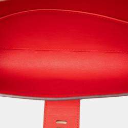 مملوكة مسبقًا Hermes Red Tadelakt Medor Clutch 23