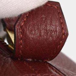 Pre Owned Hermes Rouge H Ardennes Bolide 45 Handbag