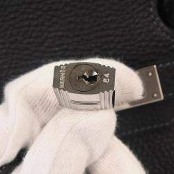 Pre Owned Hermes Dark Navy Togo Birkin 30 Handbag