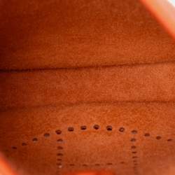 مملوكة مسبقًا Hermes Orange Clemence Evelyne TPM 16