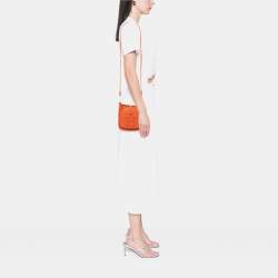 مملوكة مسبقًا Hermes Orange Clemence Evelyne TPM 16