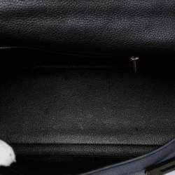 مملوكة مسبقًا حقيبة هيرمس كيلي ريتورن II 35 توغو أسود
