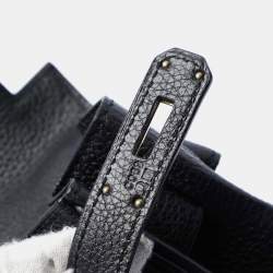 مملوكة مسبقًا حقيبة هيرمس كيلي ريتورن II 35 توغو أسود