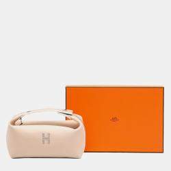 مملوكة مسبقًا Hermes Beige Small Toile Bride A Brac Case