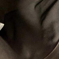 Pre Owned Hermes Sacked Pansage Groom Backpack Rouge H/Chocolat Toile Chevrons Canvas