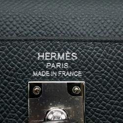 Pre Owned Hermes Kelly Sellier Vert Mangrove Epsom Size 25