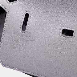 Pre Owned حقيبة هيرمس جابسيير ميني جلد سوفت أخضر بانتان