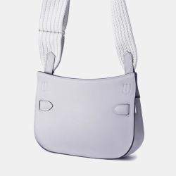 Pre Owned حقيبة هيرمس جابسيير ميني جلد سوفت أخضر بانتان