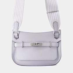 Pre Owned Hermes Jypsiere Green Pantan Swift Leather Size Mini