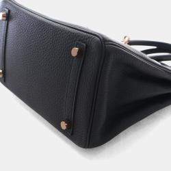 Pre Owned حقيبة هيرميس بيركين 25 توغو نوار