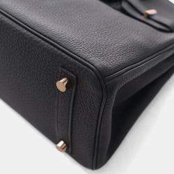 Pre Owned حقيبة هيرميس بيركين 25 توغو نوار