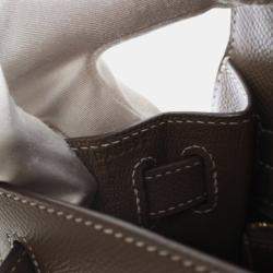 Pre Owned حقيبة هيرمس كيلي سيليير 28 جلد إبسوم إتوب